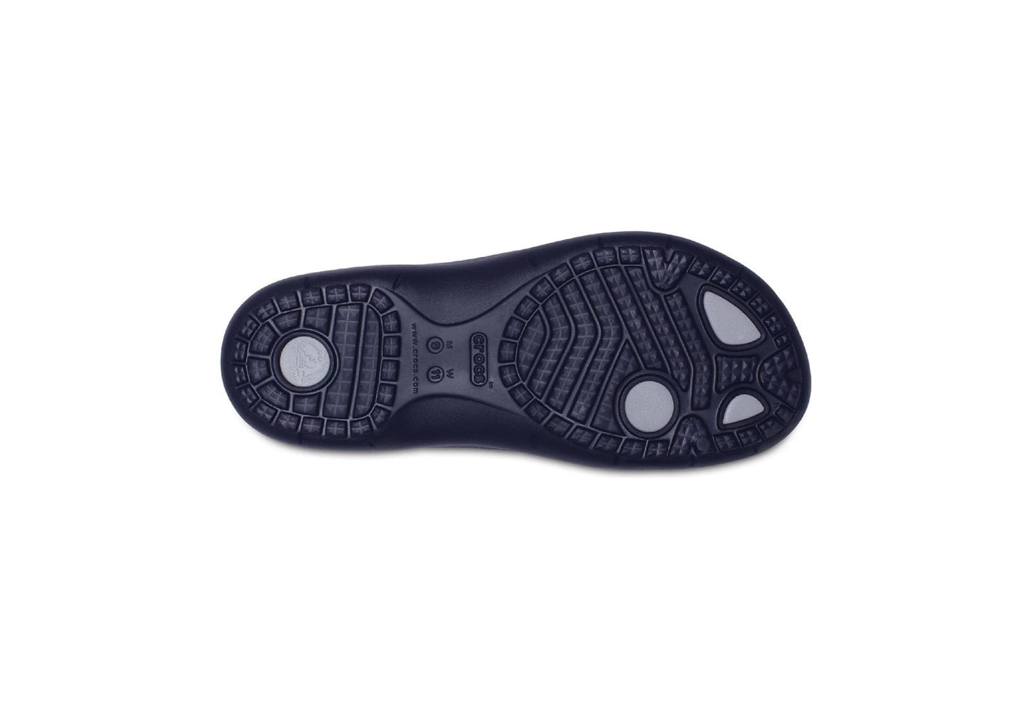 Crocs Modi Sport Flip-Flops, Navy/Light Grey (Women)