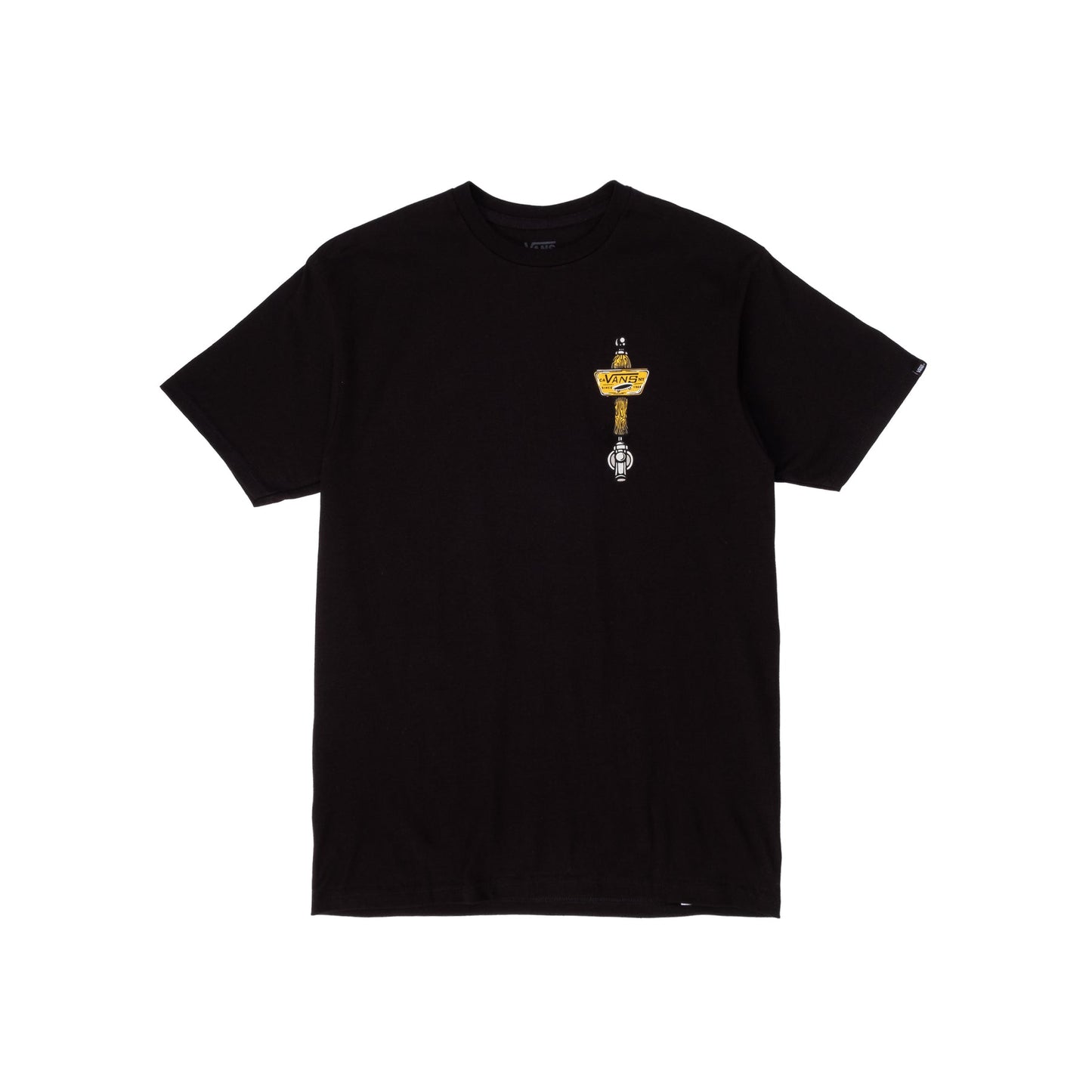 Vans Men's Short Sleeve Tee, (OTW Tavern) Black