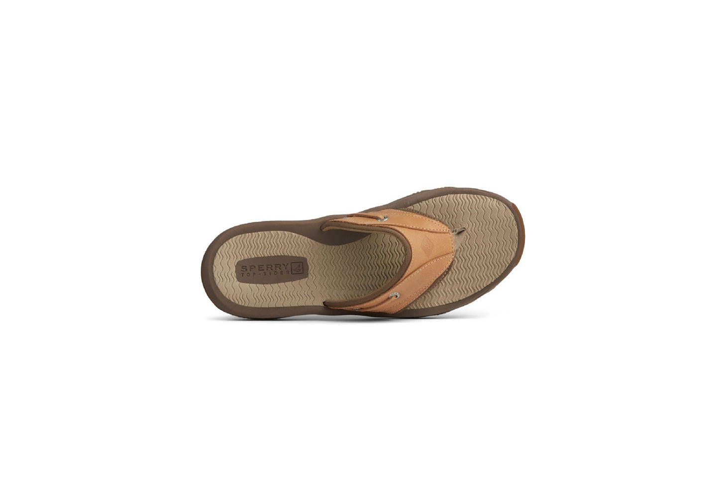 Sperry Men's Outer Banks Thong Hanging Sandals, Tan