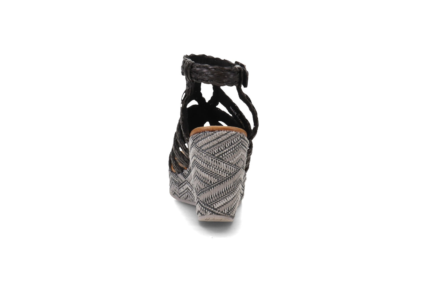 Blowfish Malibu Women's Pazazz Sandals, Black Sunny Weave
