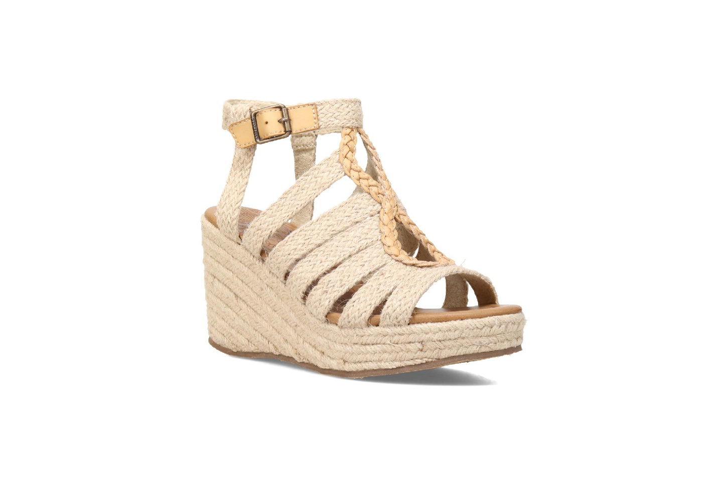 Blowfish Malibu Women's Pazazz Rope Sandals, Dusty Natural Dyecut