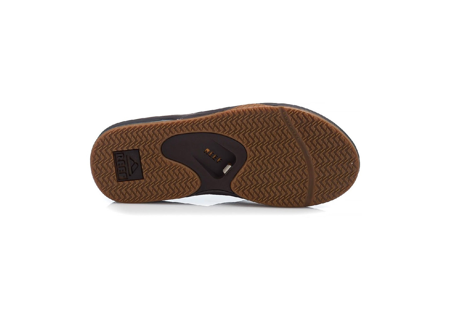 Reef Men's Fanning Flip-Flops, Brown/Gum