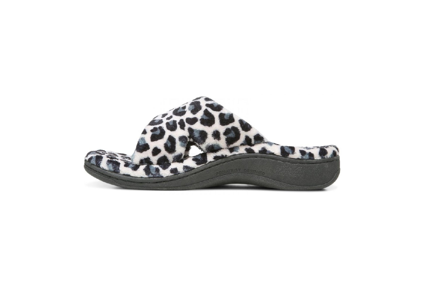 Vionic Women's Relax Slippers, Cream Leopard