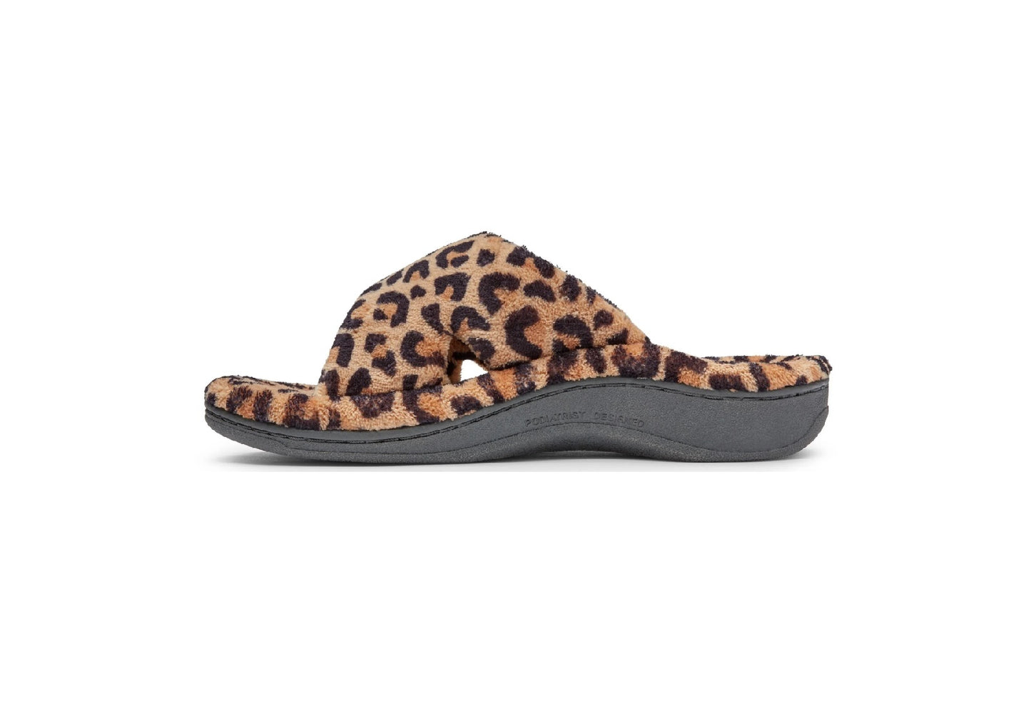 Vionic Women's Relax Slippers, Tan Leopard