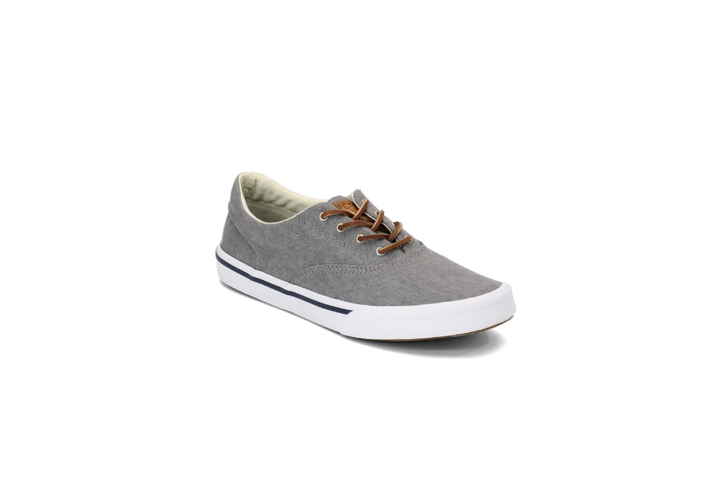 Sperry Men's Salt Washed Striper II CVO Sneaker, Grey