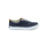 Sperry Men's Salt Washed Twill Striper CVO Sneaker, Navy