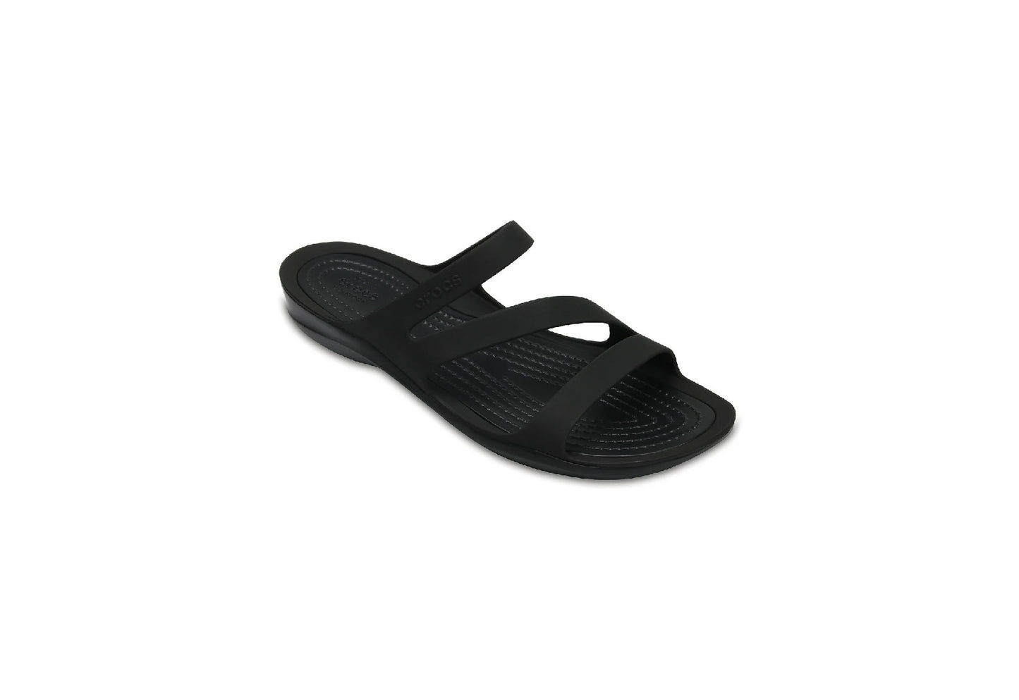 Crocs Women's Swiftwater Sandals, Black/Black