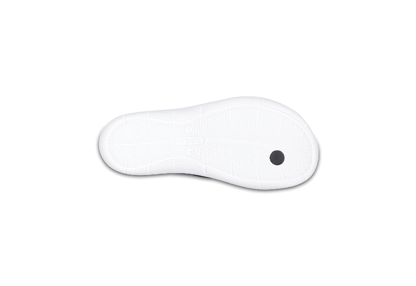 Crocs Women's Swiftwater Sport Flip-Flops, Black/White