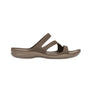 Crocs Women's Swiftwater Sandals, Walnut