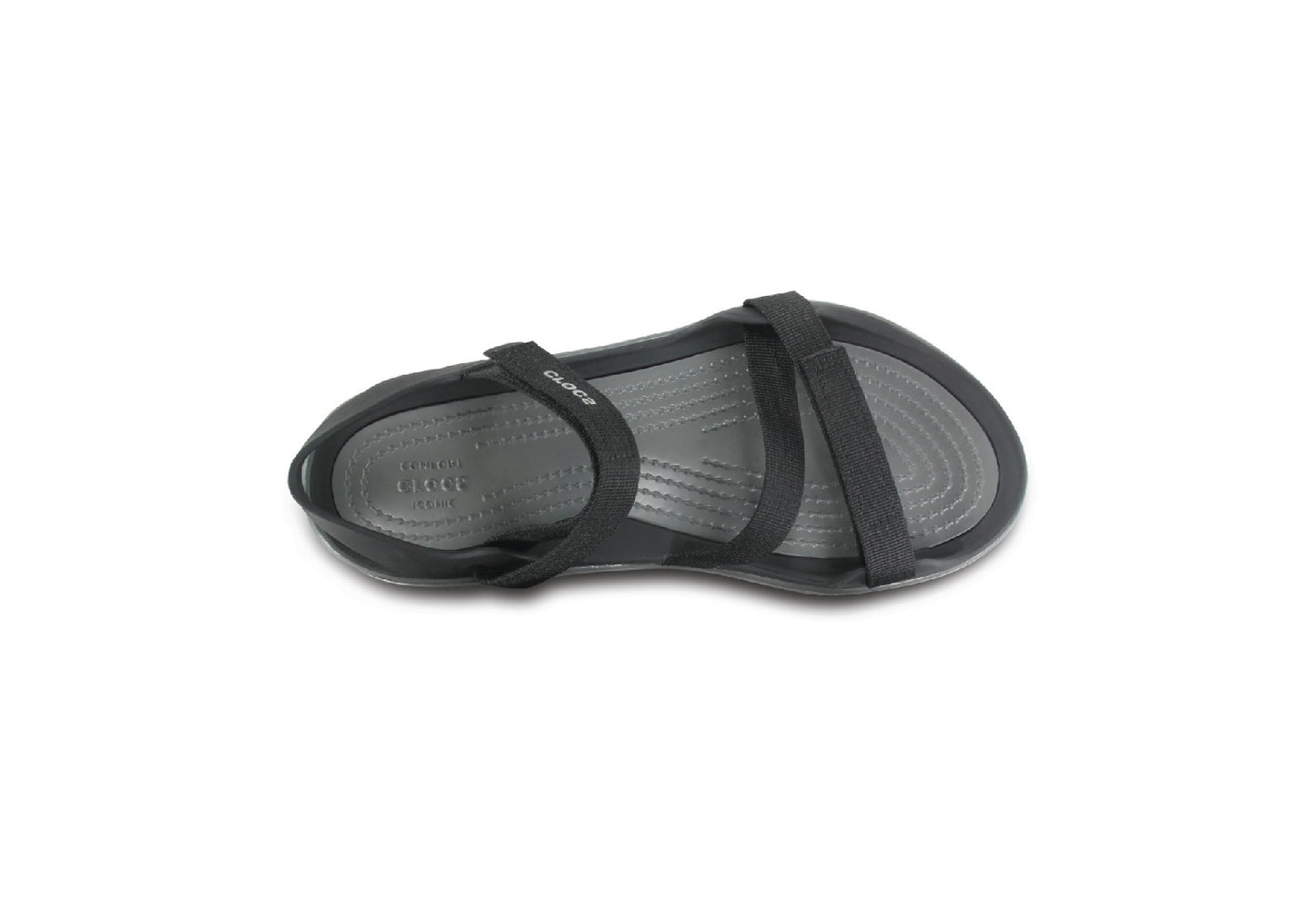 Crocs Women's Swiftwater Webbing Sandals, Black