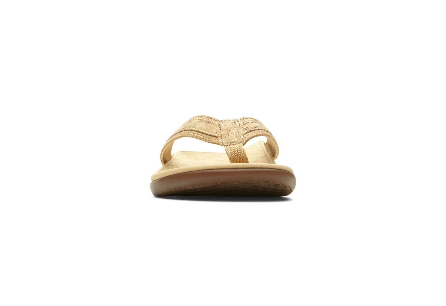 Vionic Women's Tide II Toe Post Sandals, Gold Cork