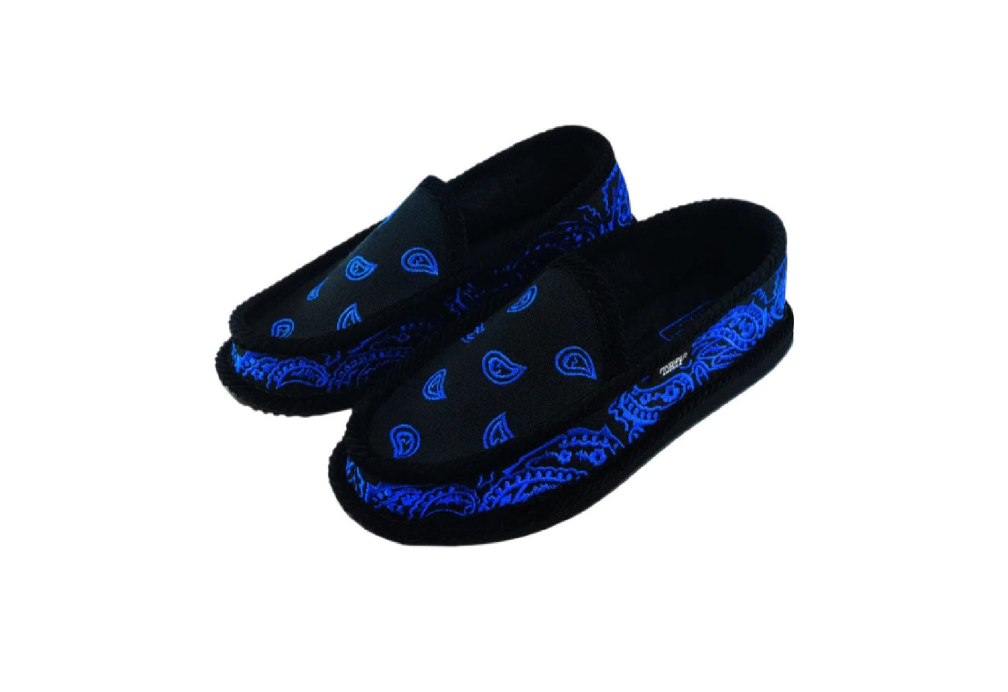 Trooper America KS-002E Slip-On, Black/ Royal (Women)