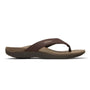Vionic Wave Toe Post Sandals, Chocolate (Men)