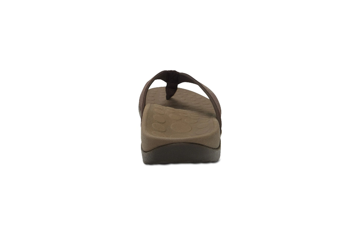 Vionic Wave Toe Post Sandals, Chocolate (Men)