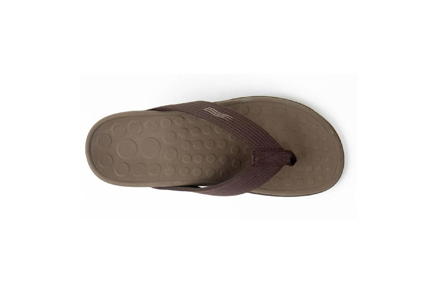 Vionic Wave Toe Post Sandals, Chocolate (Men)