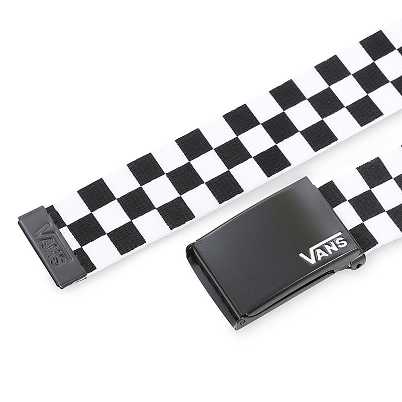 Vans Men's Deppster Web II Belt, Black/White