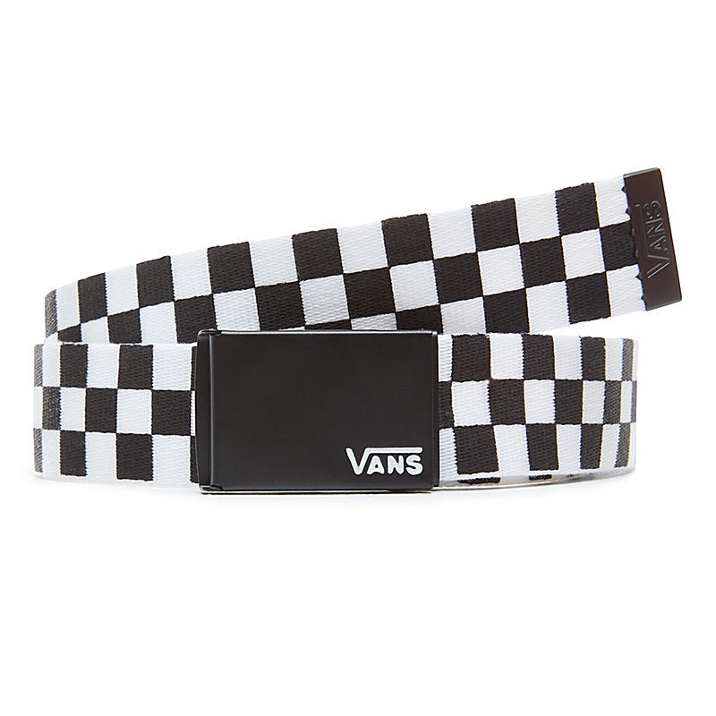 Vans Men's Deppster Web II Belt, Black/White