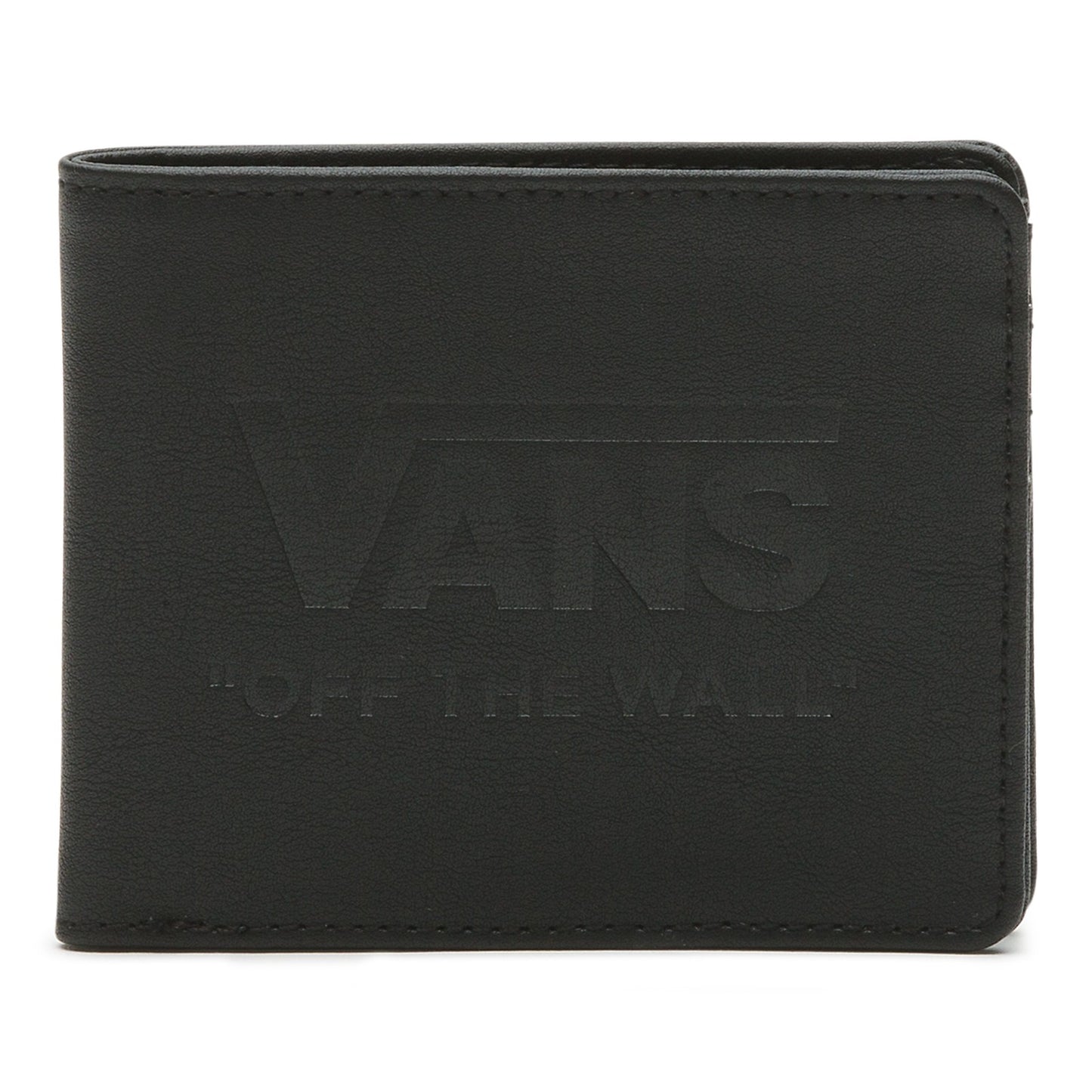 Vans Men's Vans Logo Bifold Wallet, Black