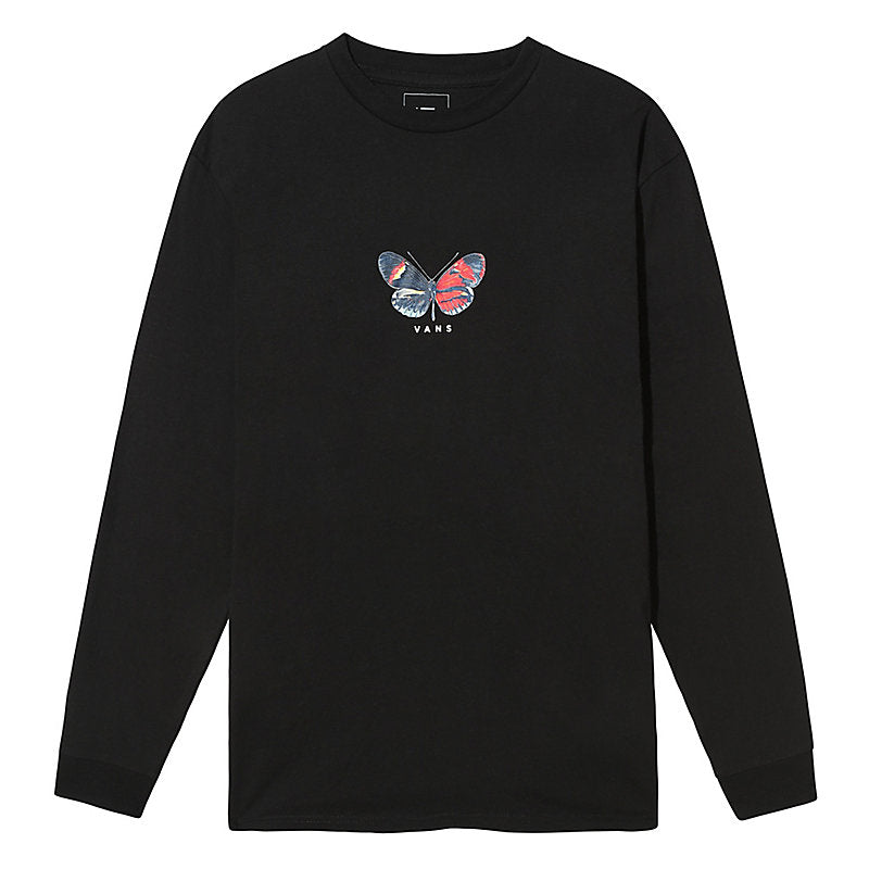 Vans Men's Long Sleeve T-Shirt, (Metamorphosis) Black