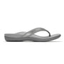 Vionic Women's Tide II Toe Post Sandals, Pewter Metallic