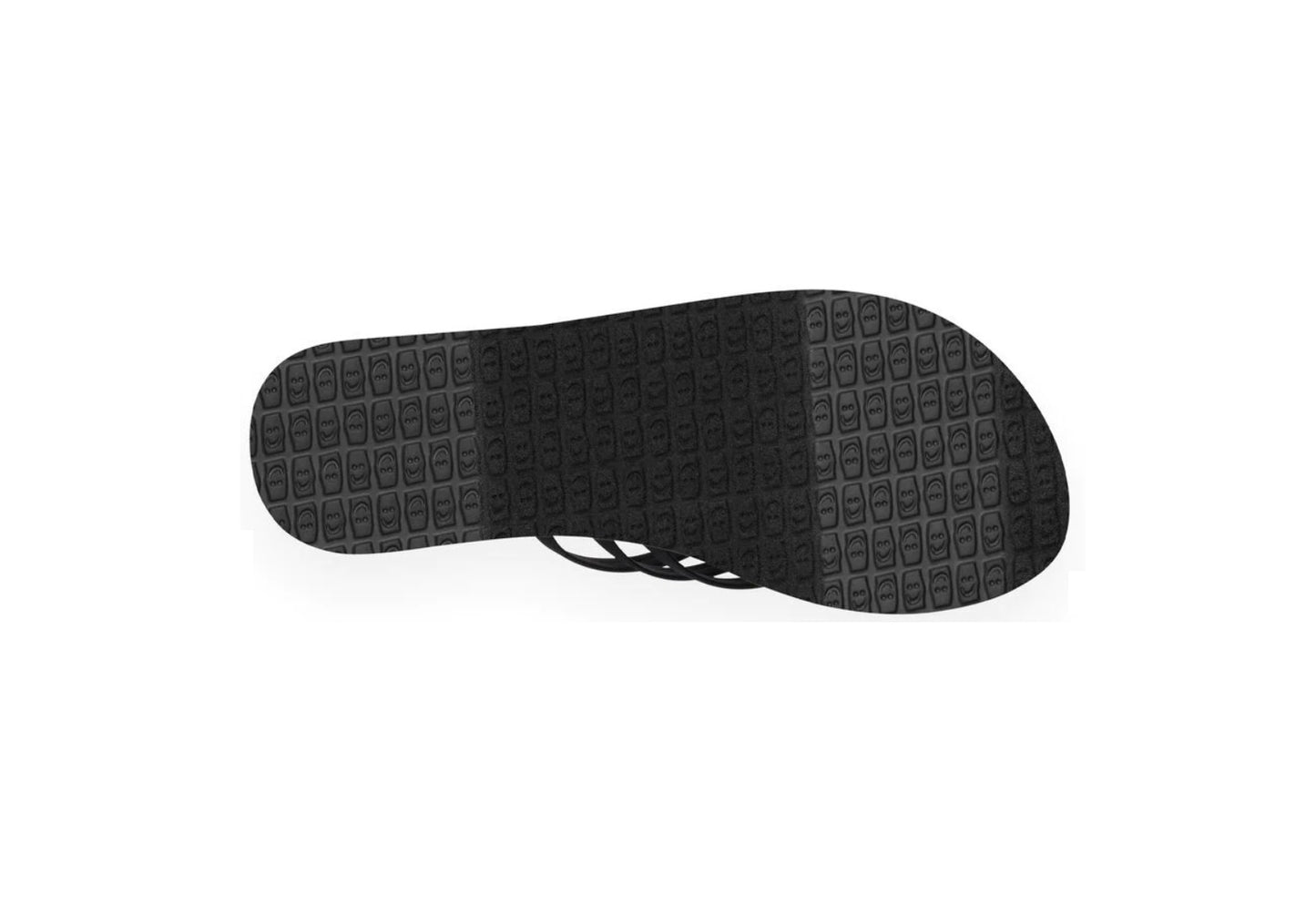 Sanuk Women's Yoga Sandy Flip Flops, Black