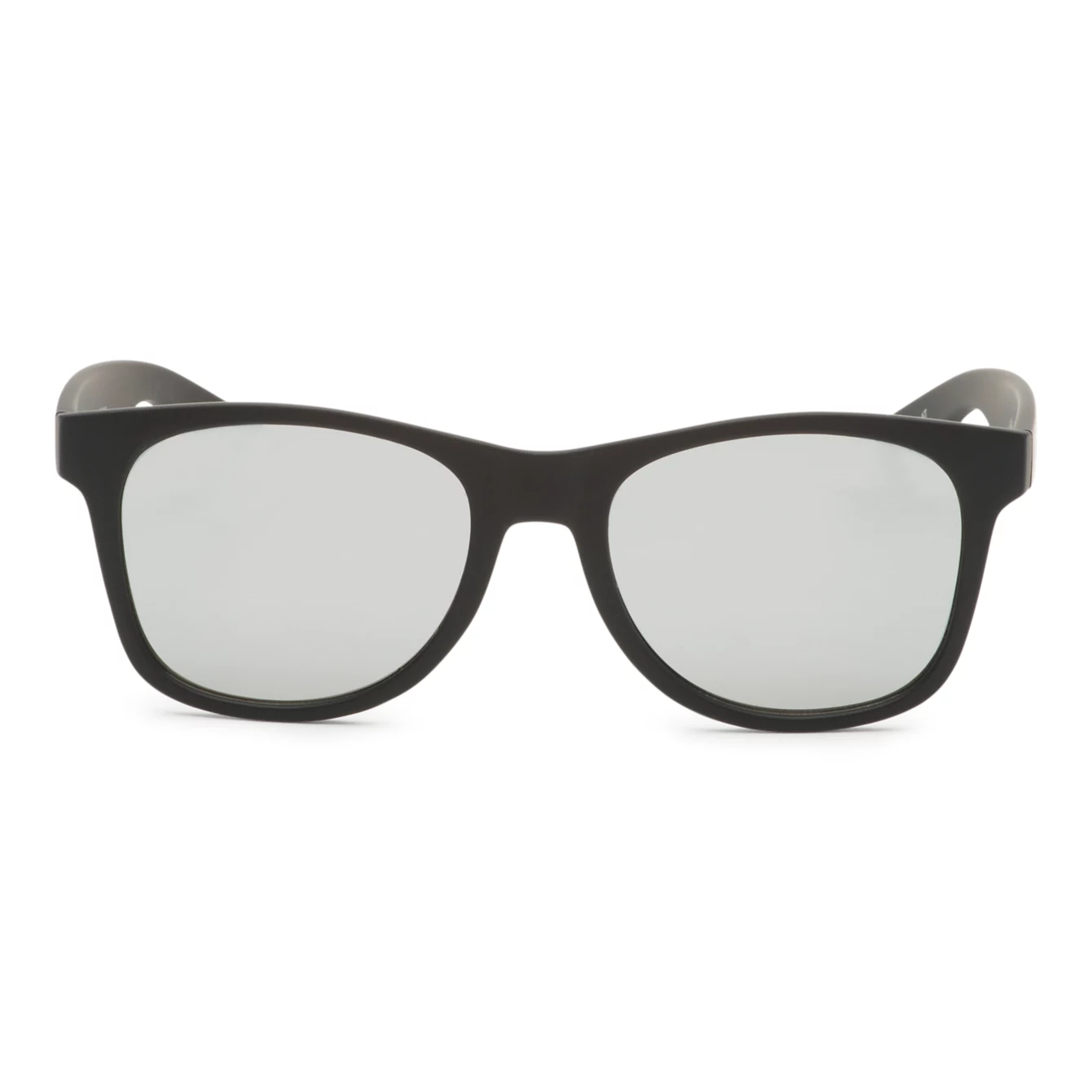 Vans Men's Spicoli Flat Shades Sunglasses, Black/Silver Mirror