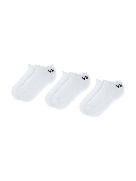 Vans Men's Classic Low Socks 3 Pack, White
