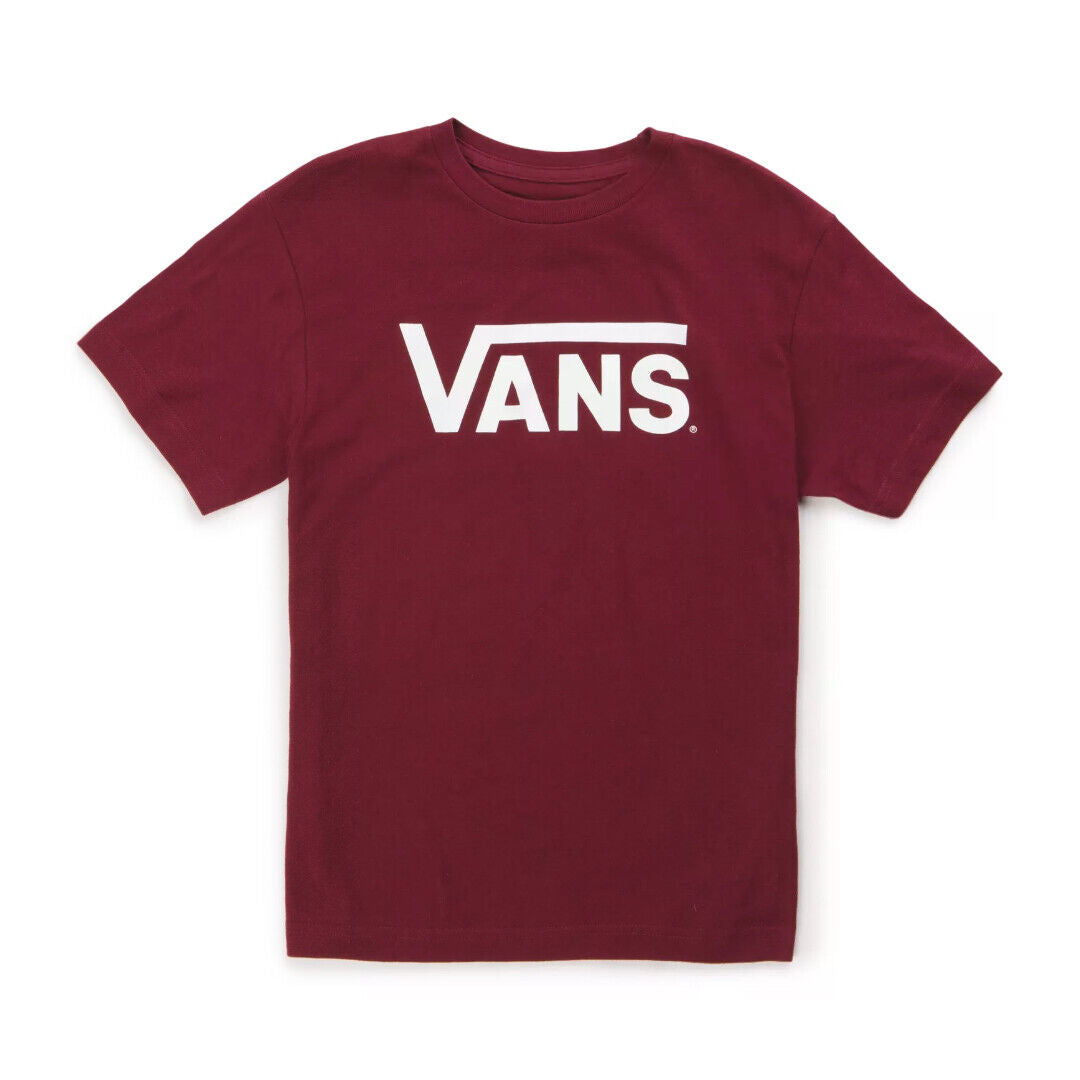Vans Men's Short Sleeve Tee, (Classic) Port Royale/White