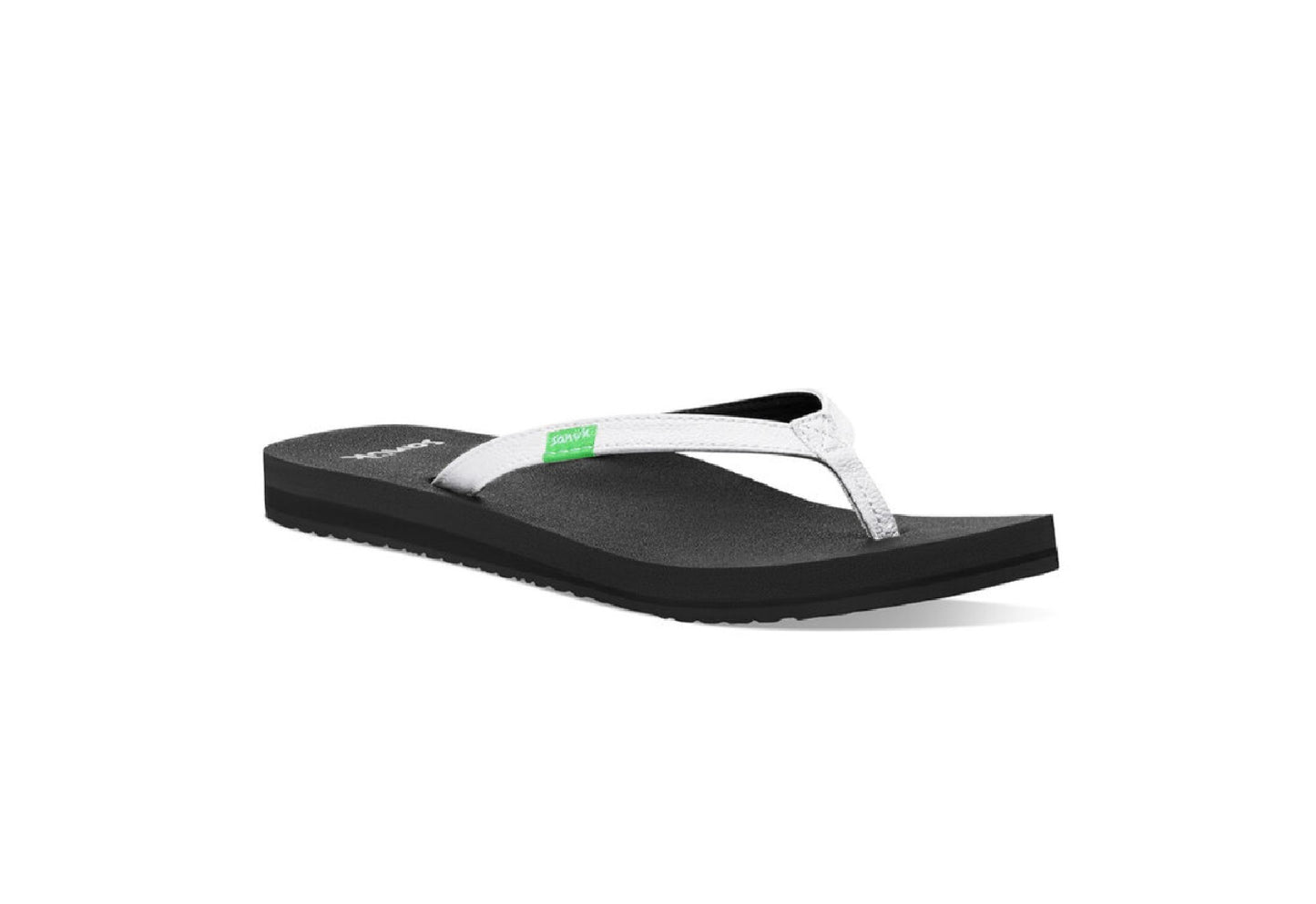 Sanuk Women's Yoga Joy Flip Flops, White
