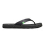 Sanuk Women's Yoga Mat Flip Flops, Ebony