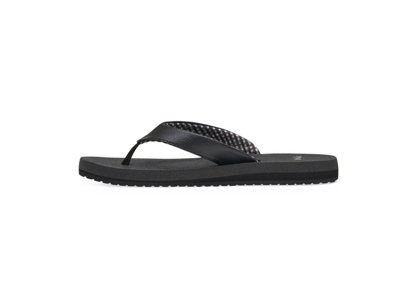 Sanuk Women's Yoga Mat Flip Flops, Ebony
