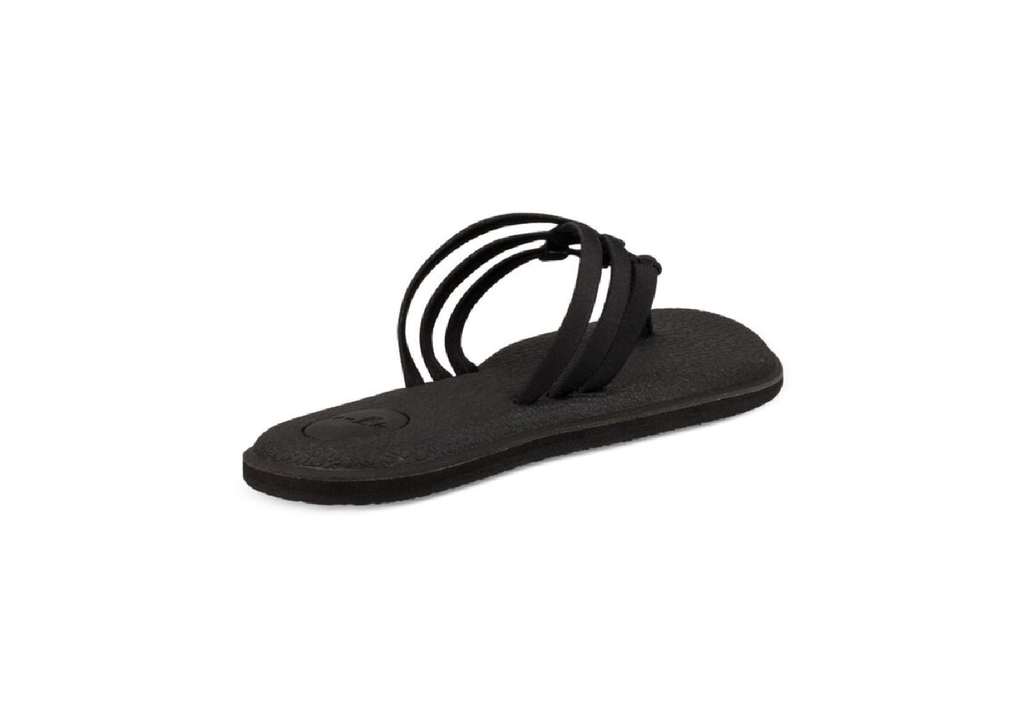 Sanuk Women's Yoga Salty Flip Flops, Black