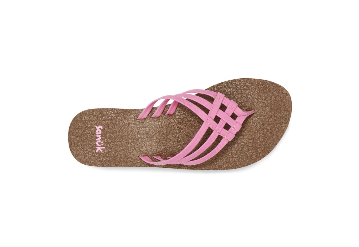 Sanuk Women's Yoga Sandy Flip Flops, Lilac Chiffon