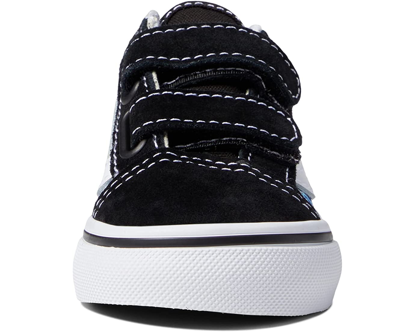 Vans Kids Old Skool V Sneaker, Floral Black/Multi (Toddler)