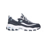 Skechers Women's D'Lites Biggest Fan, Navy/White