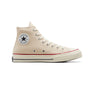 Converse Chuck 70 High Top Vintage Canvas Sneaker, Parchment/Garnet/Egret (Women)