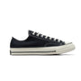 Converse Chuck 70 Low Top Vintage Canvas Sneaker, Black/Black/Egret (Men)