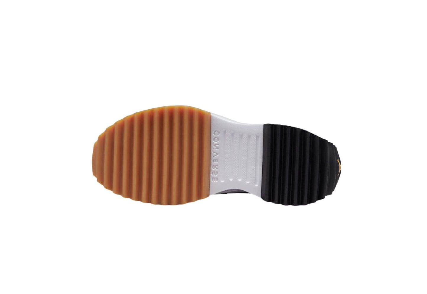 Converse Run Star Hike Platform High Top Canvas Sneaker, Saddle/Black/White (Women)