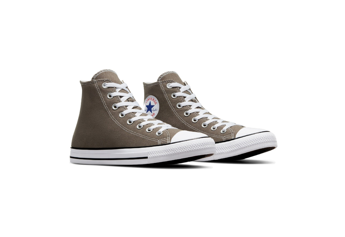 Converse Chuck Taylor All Star High Top Canvas Sneaker, Charcoal (Men)