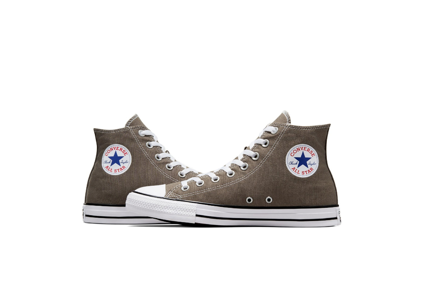 Converse Chuck Taylor All Star High Top Canvas Sneaker, Charcoal (Men)