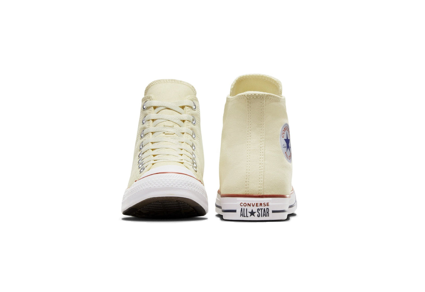 Converse Chuck Taylor All Star High Top Canvas Sneaker, Ivory (Women)
