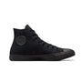 Converse Chuck Taylor All Star High Top Canvas Sneaker, Black Monochrome (Women)