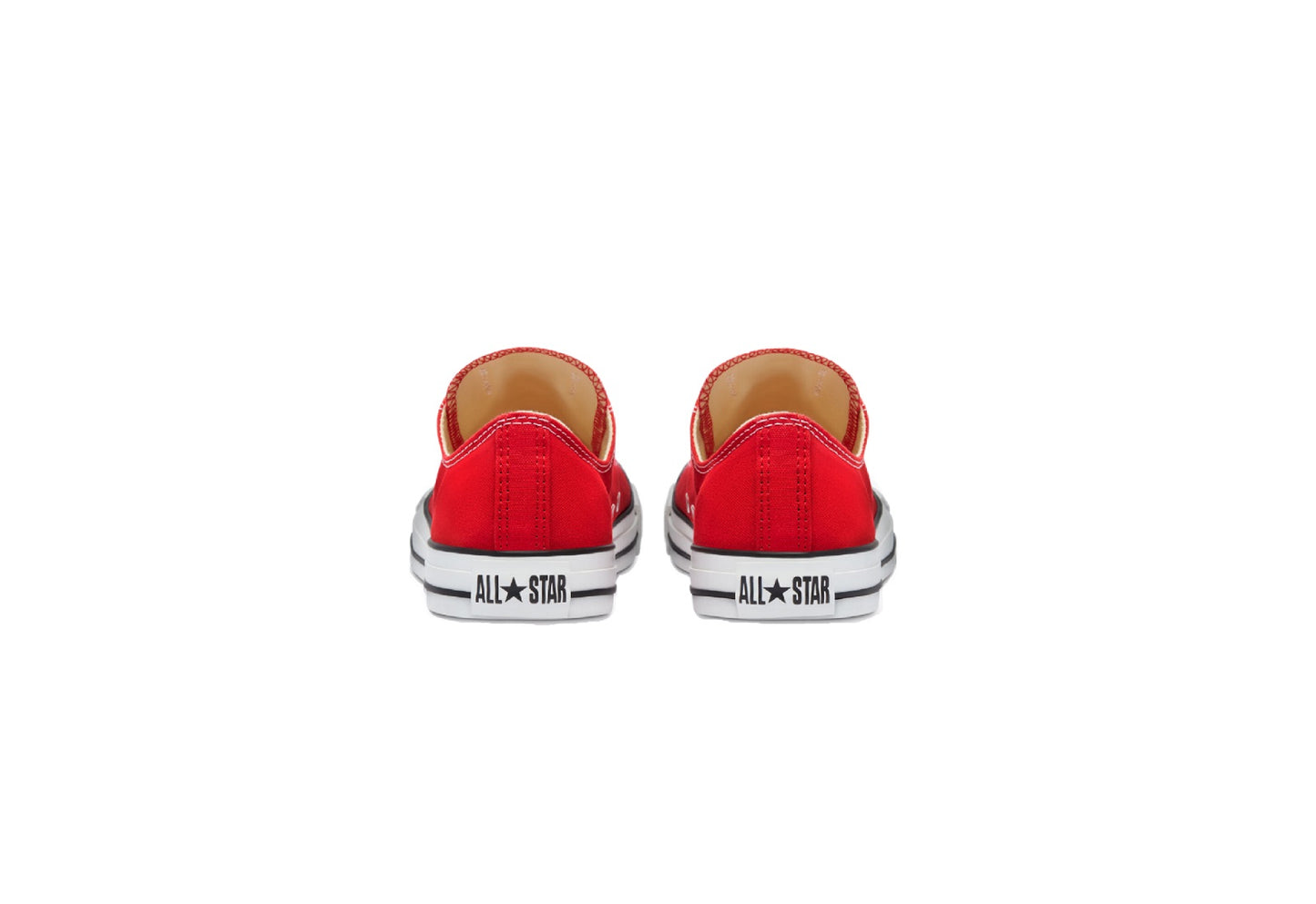 Converse Chuck Taylor All Star Low Top Canvas Sneaker, Red (Men)