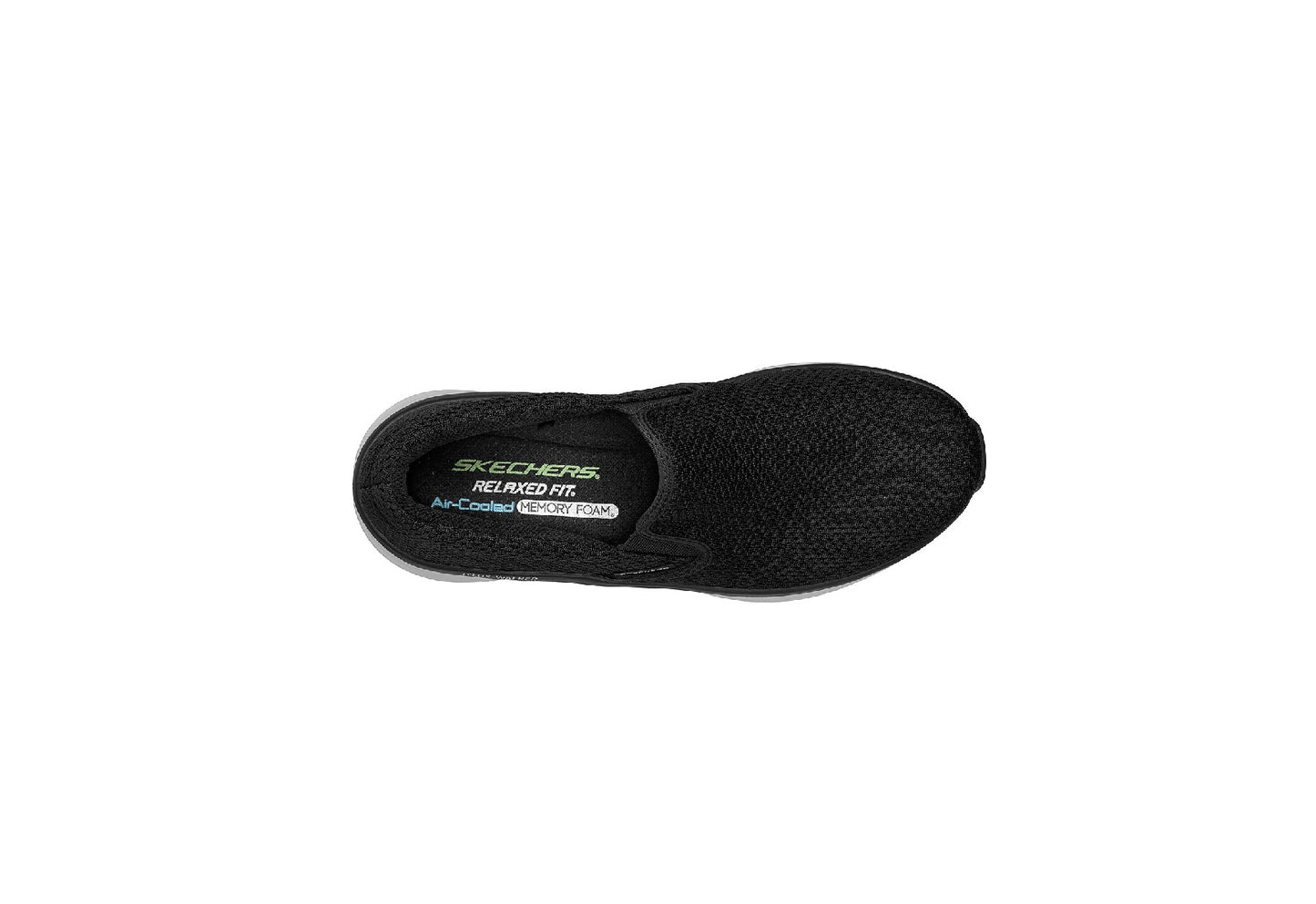 Skechers Men's D'Lux Walker - Murlino, Black/White