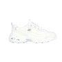 Skechers Women's D'Lites Fresh Start, White/Silver
