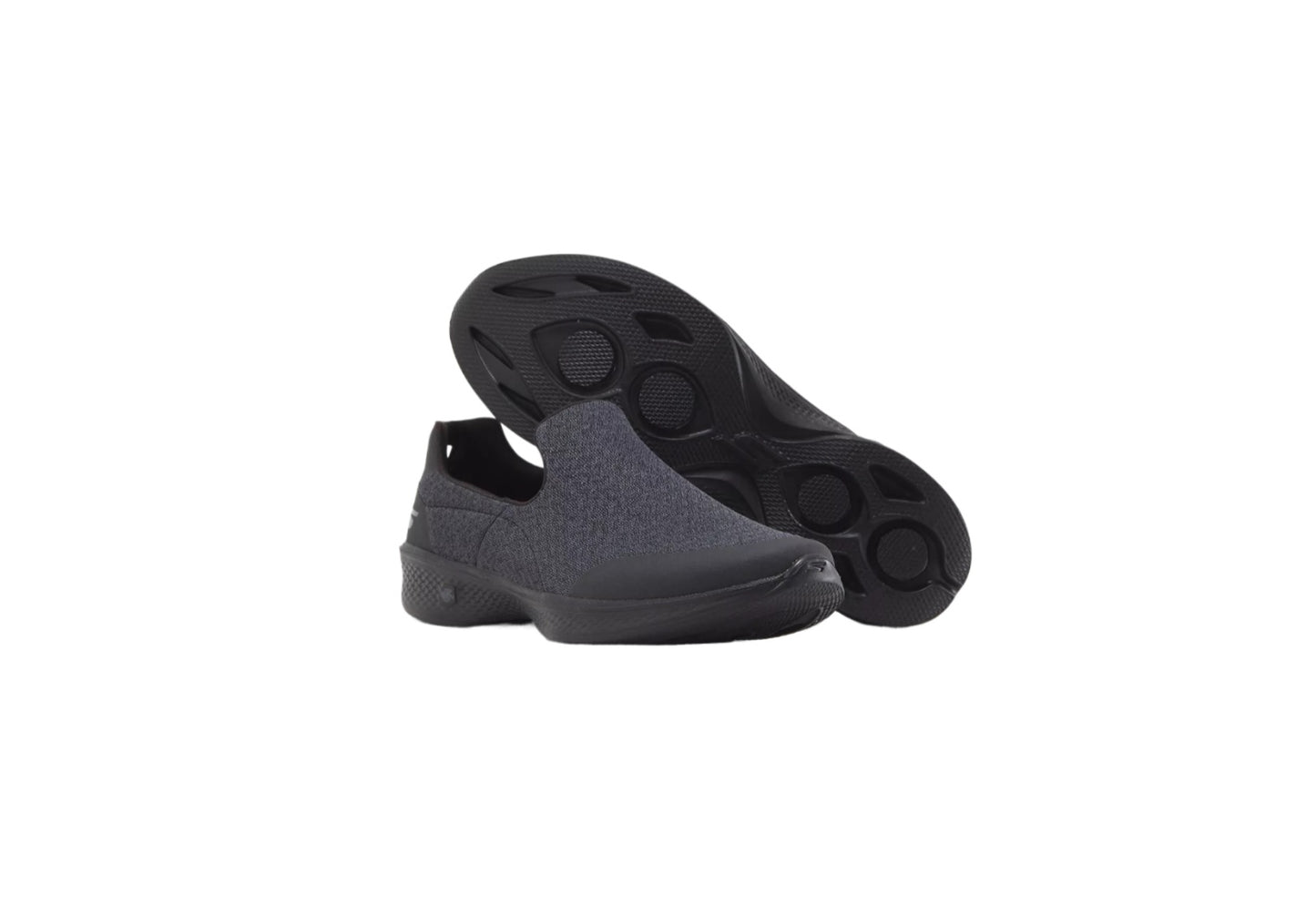 Skechers Women's Go Walk 4 - Diffuse, Black/Black