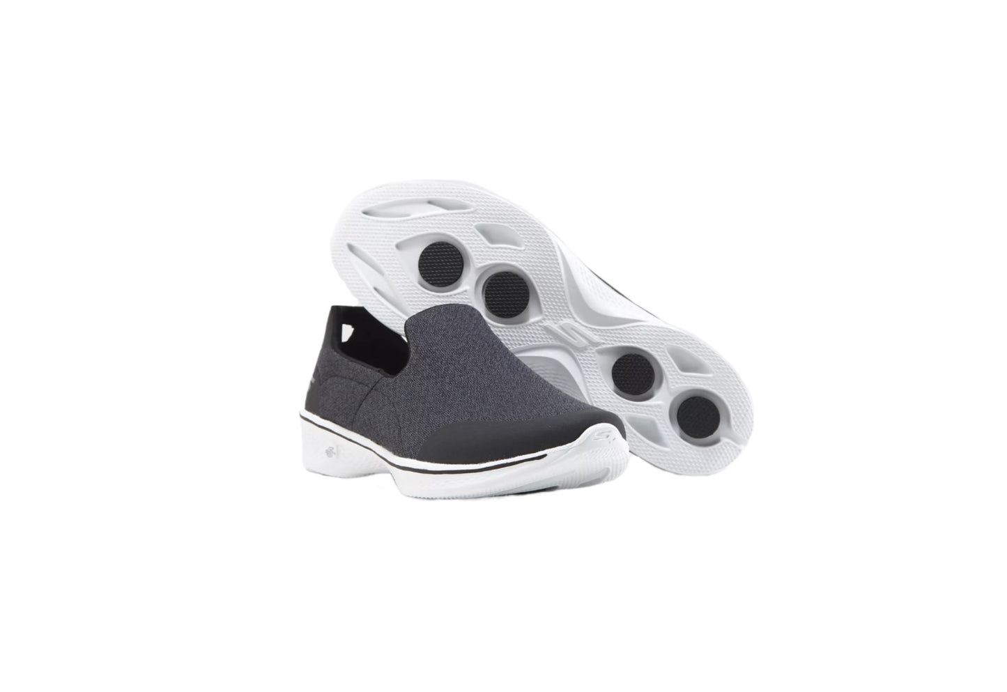 Skechers Women's Go Walk 4 - Diffuse, Black/White