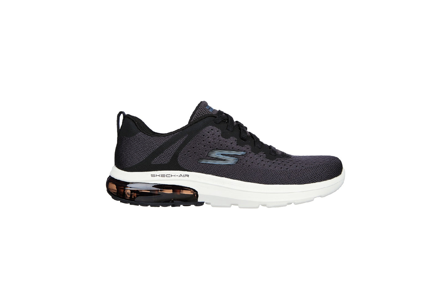 Skechers Women's Go Walk Air 2.0 - Classy Summer, Black/Light Blue