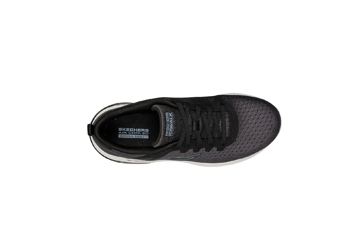 Skechers Women's Go Walk Air 2.0 - Classy Summer, Black/Light Blue