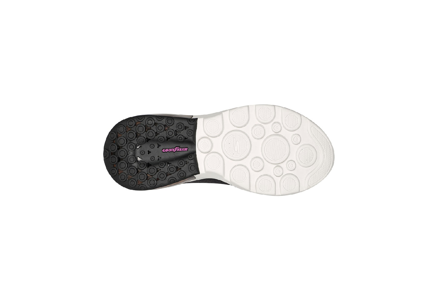 Skechers Women's Go Walk Air 2.0 - Classy Summer, Black/Light Blue
